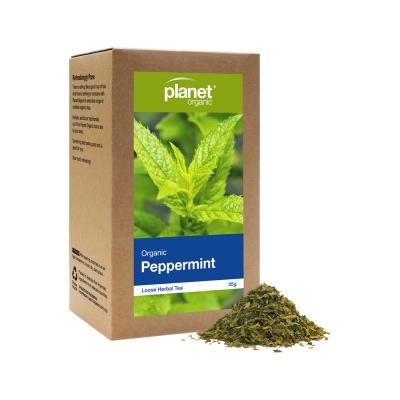 Planet Organic Organic Herbal Tea Peppermint Loose Leaf 35g